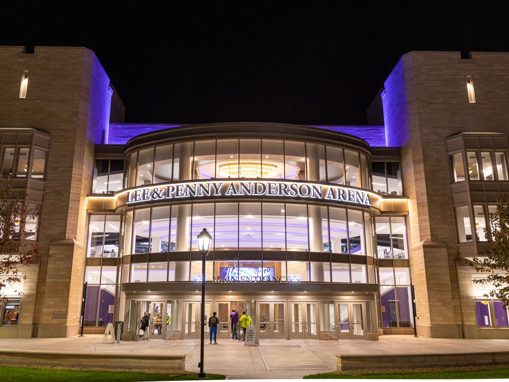 Exterior of the Anderson arena