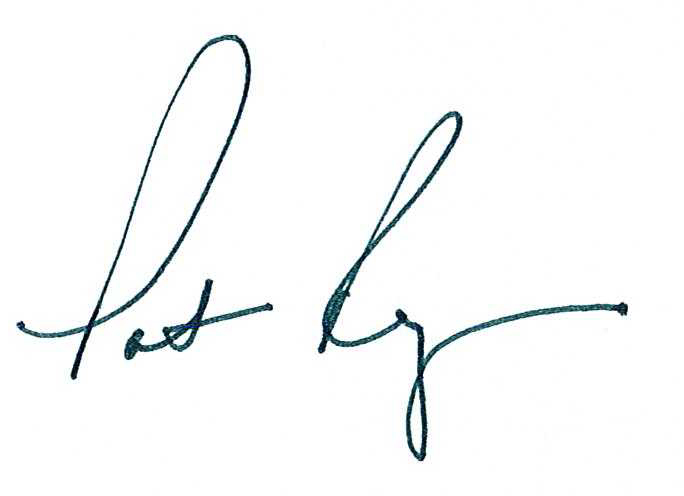 Pat Ryan signature