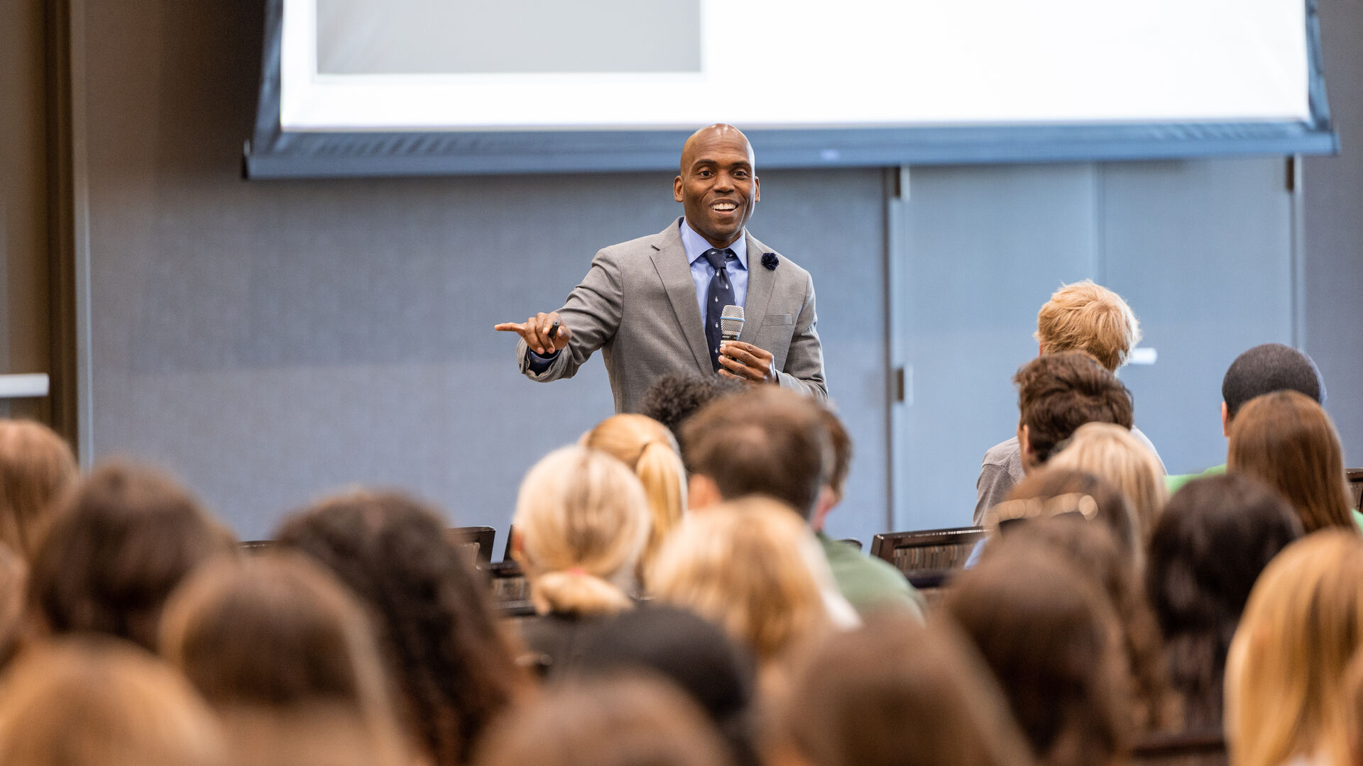Dr. Yohuru Williams Speaking to College Students