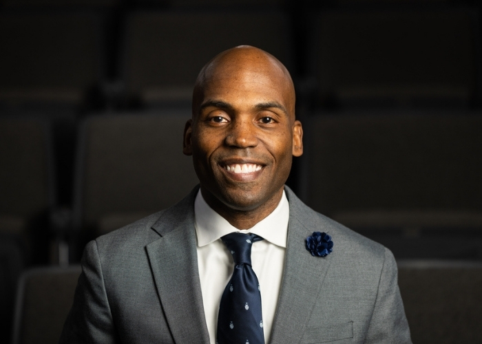 Dr. Yohuru Williams smiles for a headshot