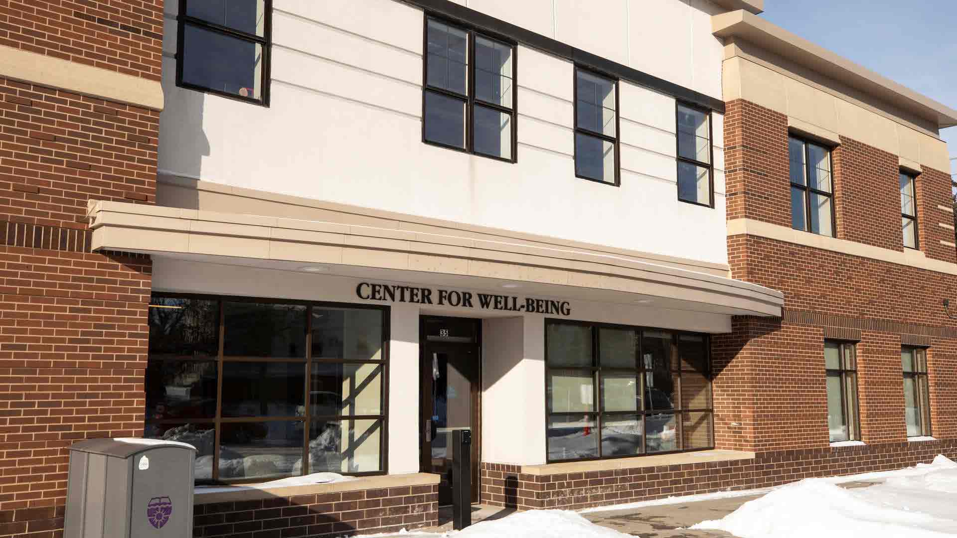 Photo of the Center for Well-Being