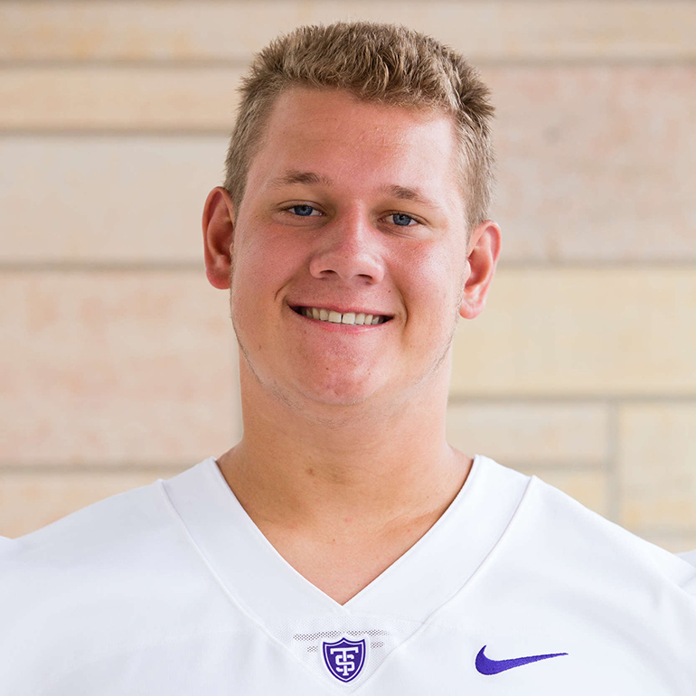 Jeremy Ziemer football headshot.