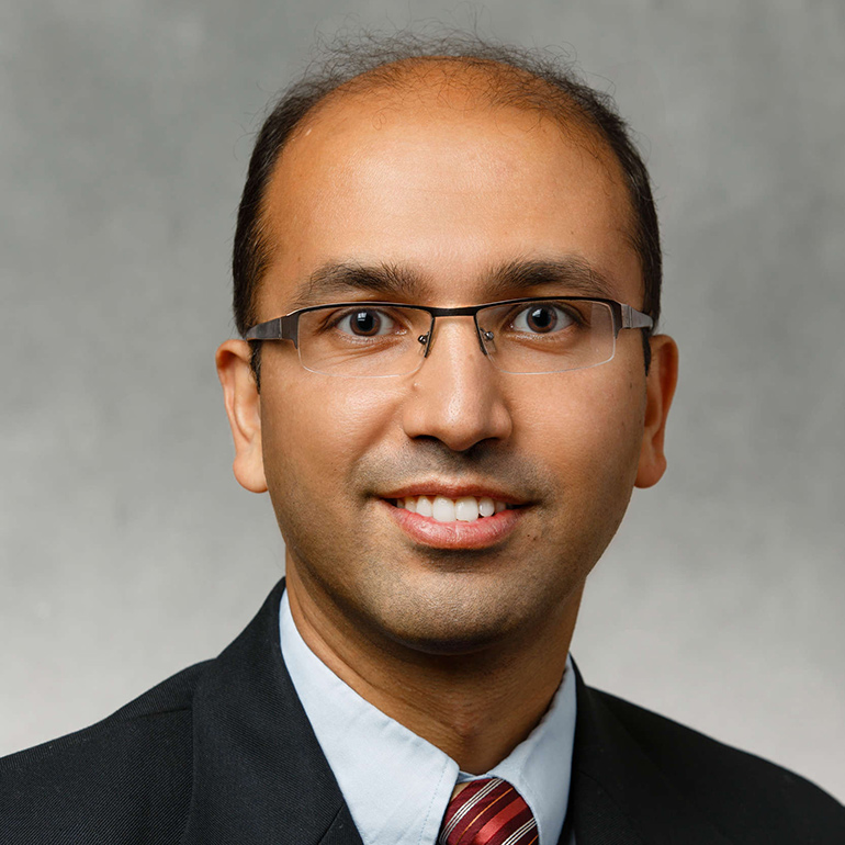 Studio portrait of College of Engineering Professor Kundan Nepal. Taken on September 16, 2014. 