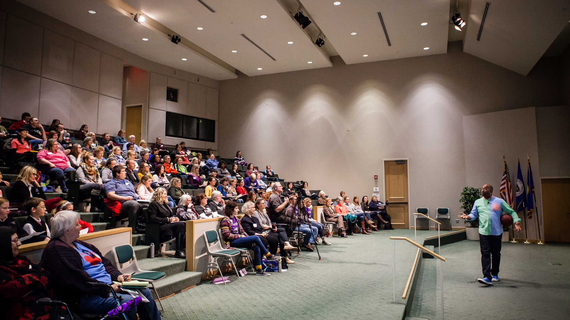 Hubbs Children's Literature Conference in Thornton Auditorium