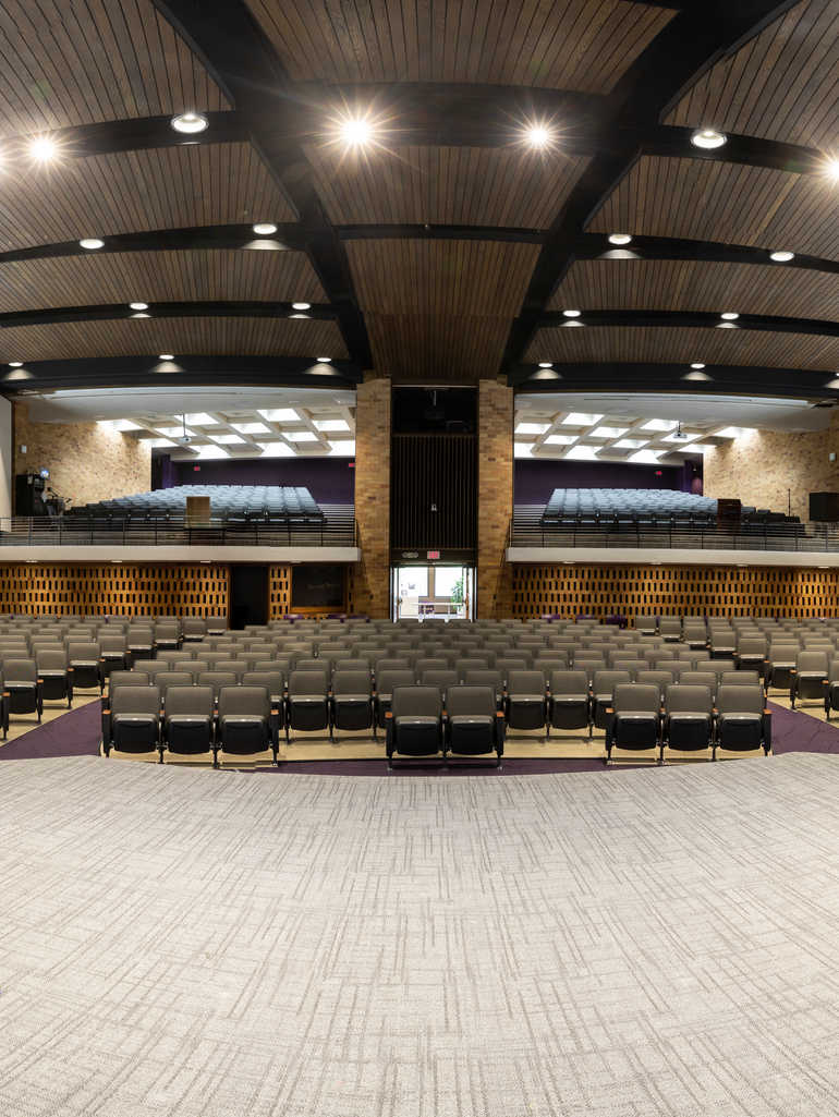 OEC Auditorium empty