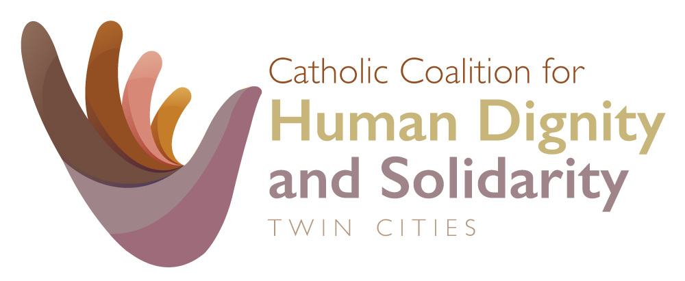 logo for the Catholic Coalition for Human Dignity and Solidarity.