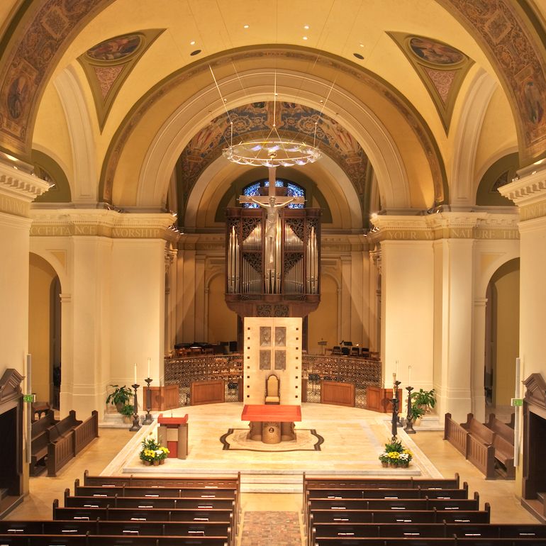 interior of st. thomas aquinas chapel