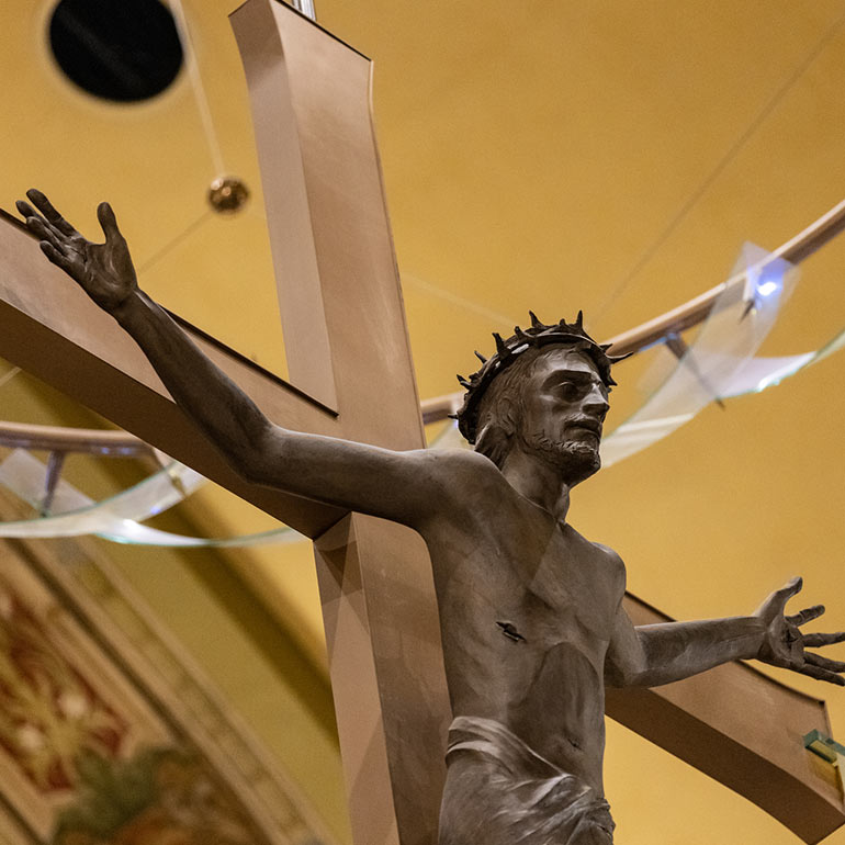 Closeup of Crucifix
