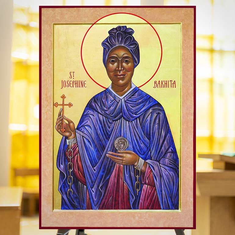 St. Josephine Bakhita Icon