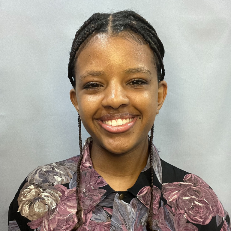 Young woman smiling