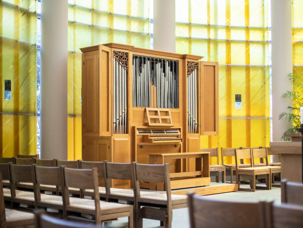 Jan van Daalen in St. Thomas More Chapel