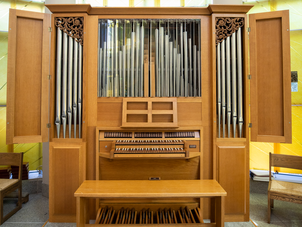 Jan van Daalen in St. Thomas More Chapel