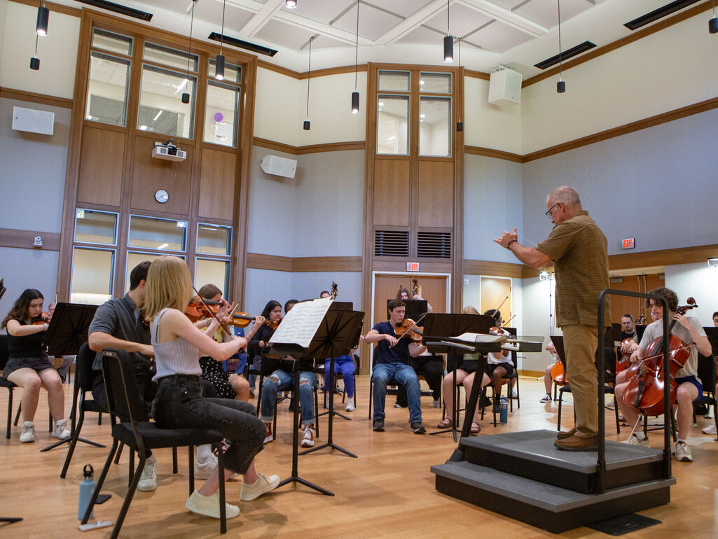 instrumental rehearsal room