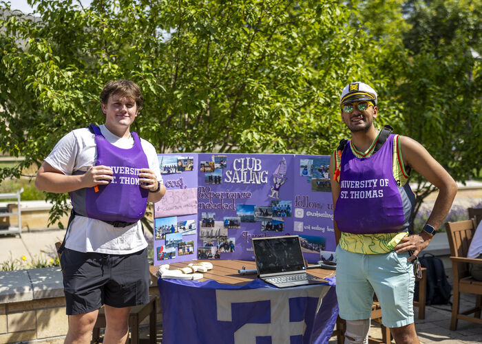 Members of the Sailing Club