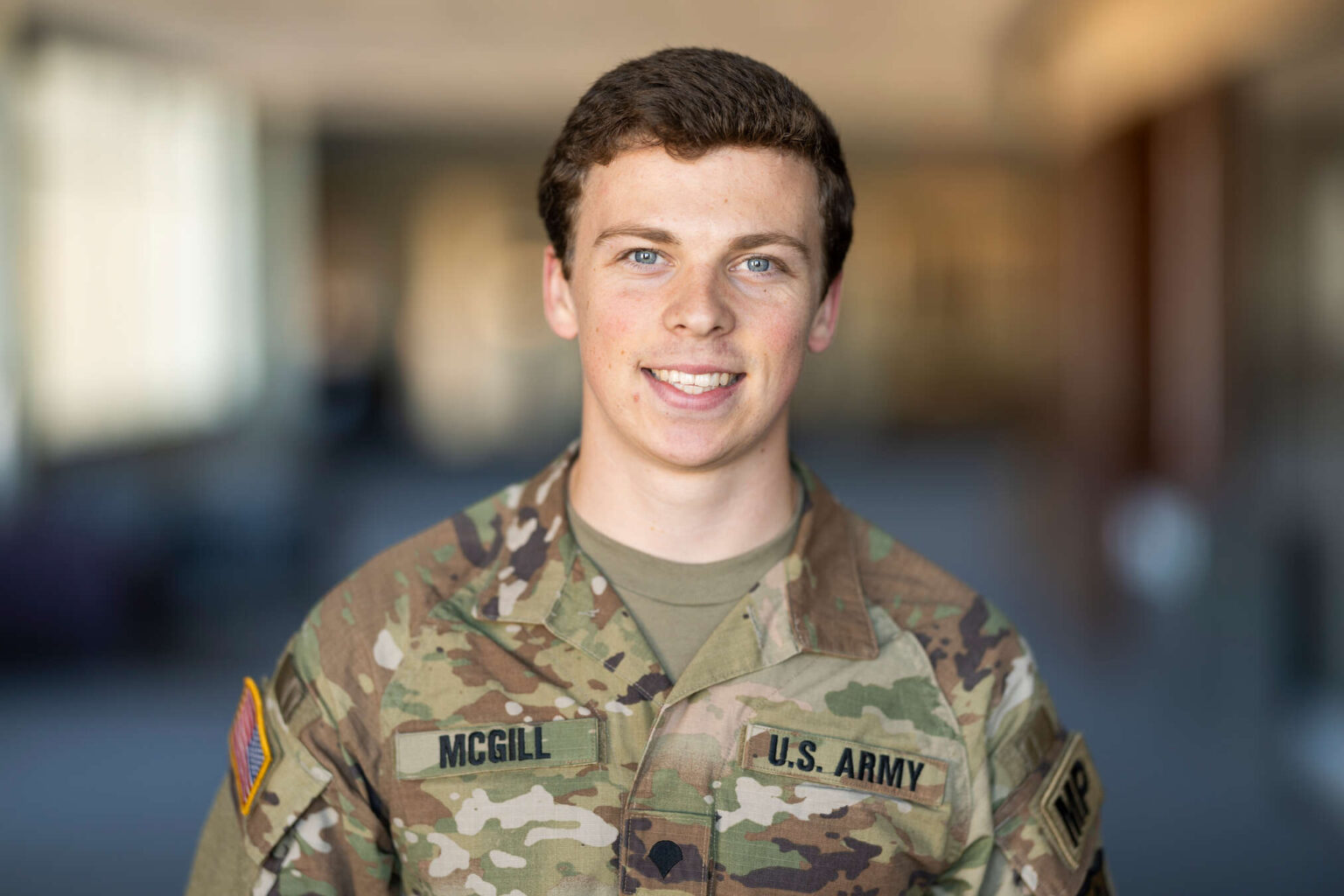 Headshot of Aidan McGill ’25