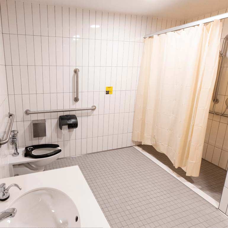 single user bathroom
