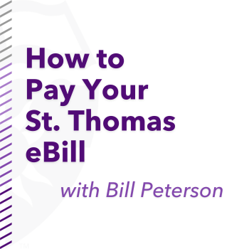 How to Pay Your St. Thomas eBill with Bill Peterson